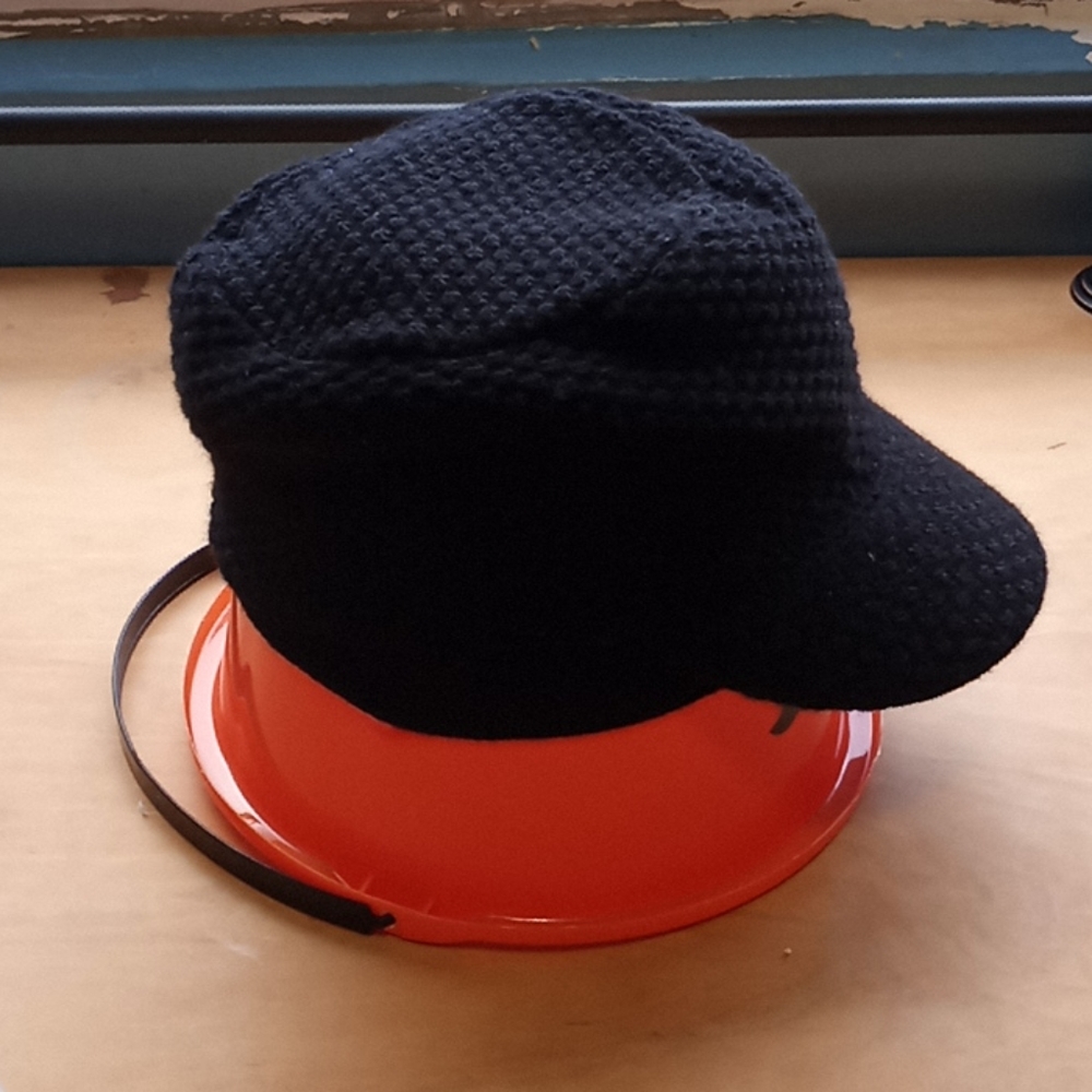 Crochet Hat Black